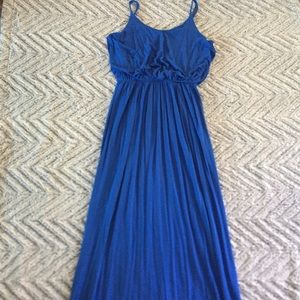 —2 for $20–Lush Blue Maxi Dress Sz L